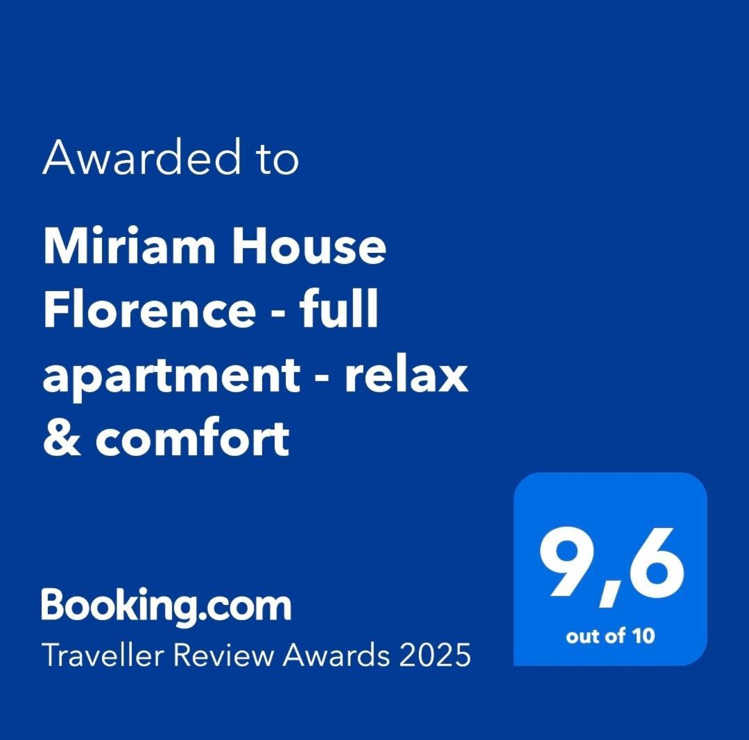 Miriam House Florence - Full Apartment - Relax & Comfort Екстер'єр фото